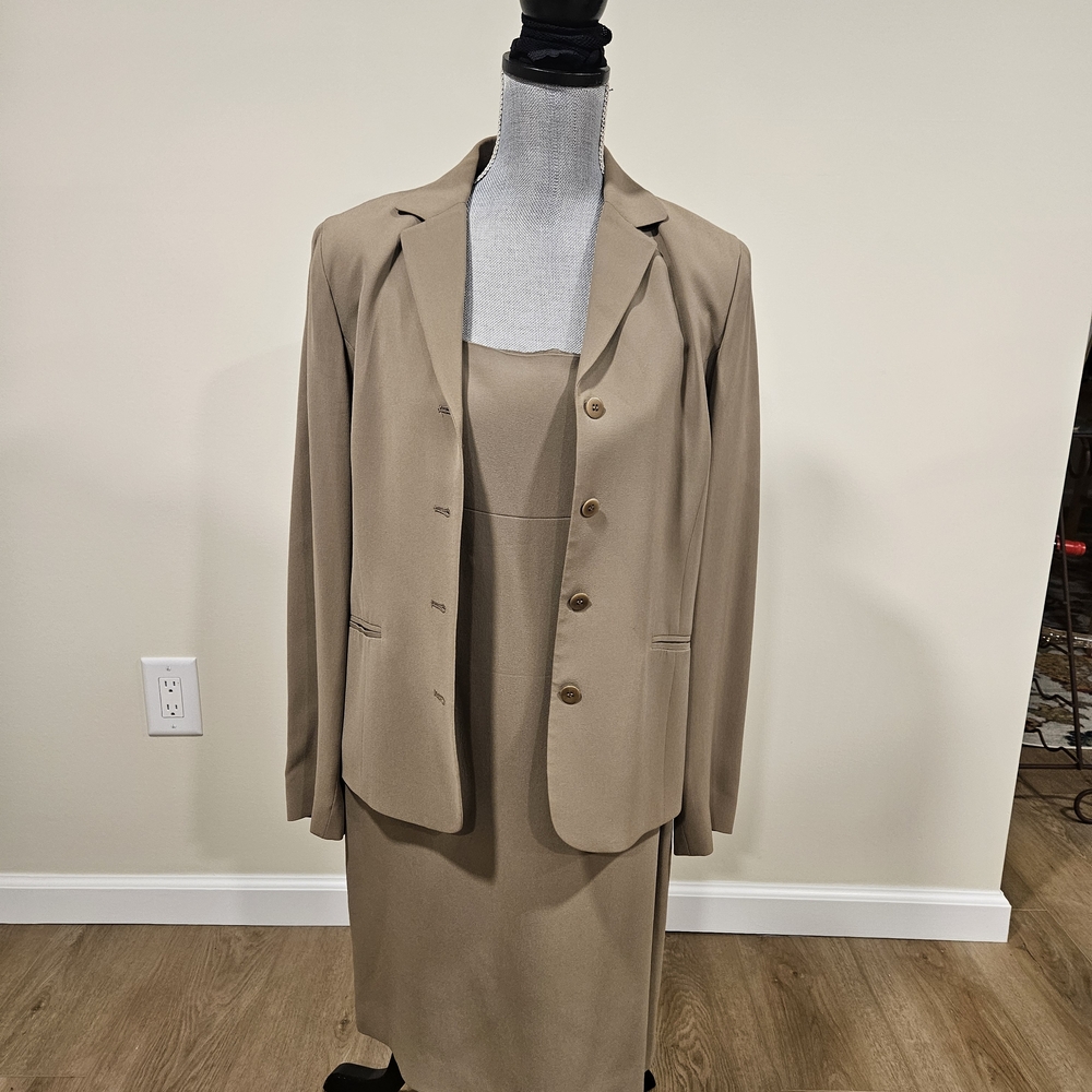 Vintage Ann Taylor LOFT 4PC SET Blazer, Dress, Top And Pants
